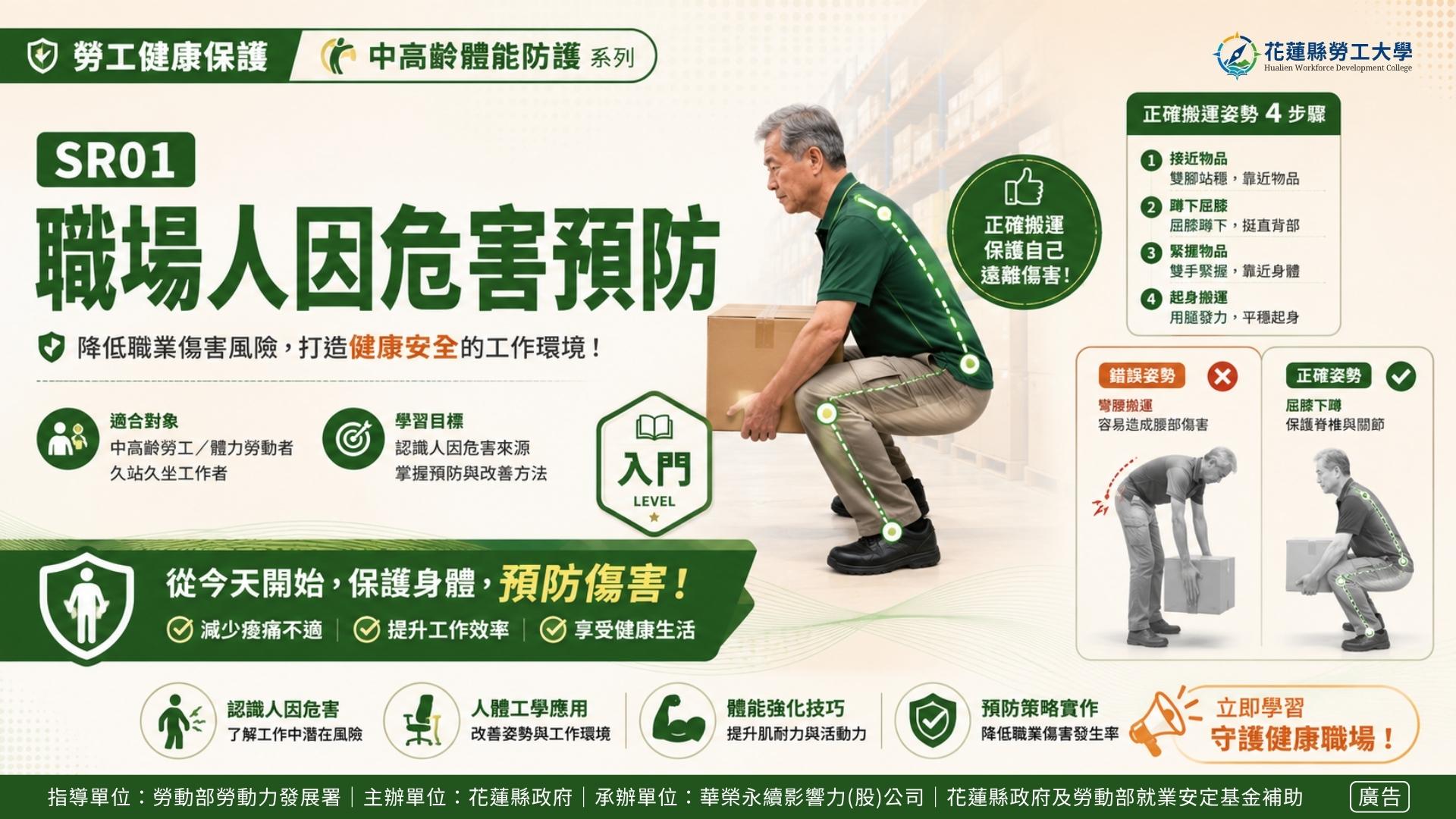 SR01｜職場人因危害預防